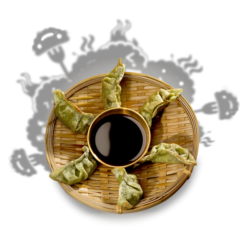 gyoza vert